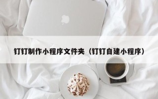 和田钉钉制作小程序文件夹（钉钉自建小程序）